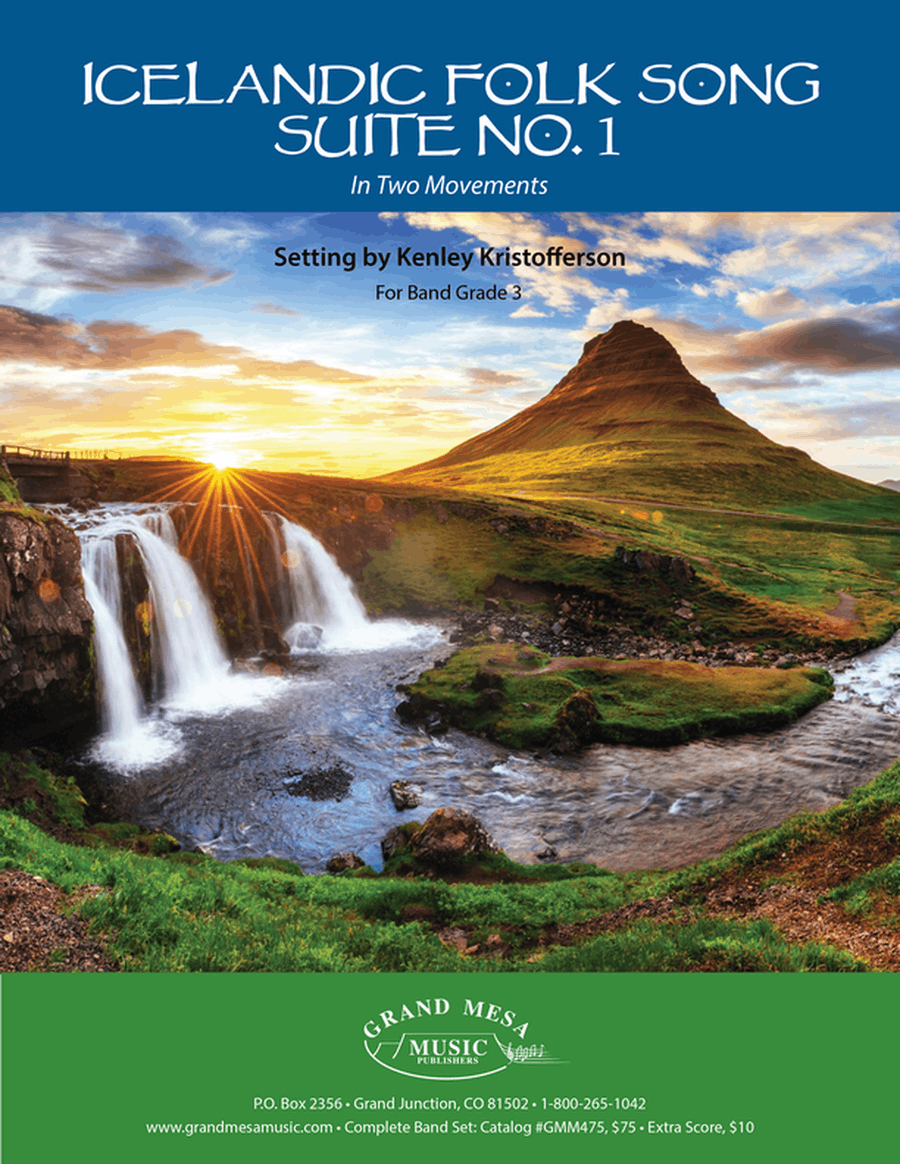 Icelandic Folk Suite No. 1 Concert Band - Sheet Music