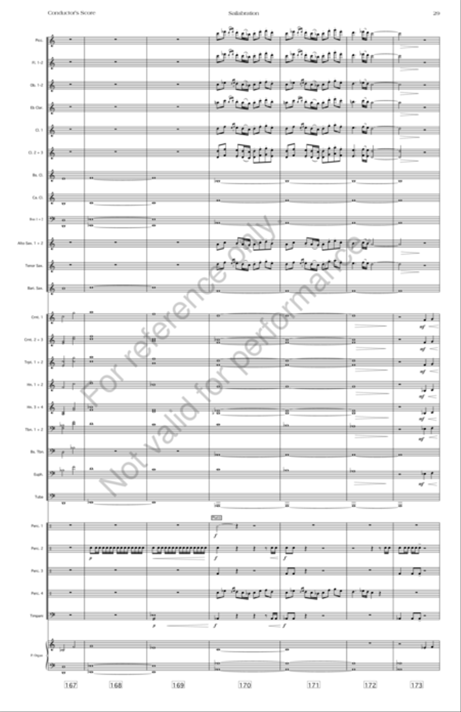 Sailabration Sailabration Concert Band scores gallery preview page 32