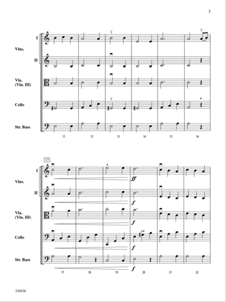 La Marmotte String Orchestra scores gallery preview page 3