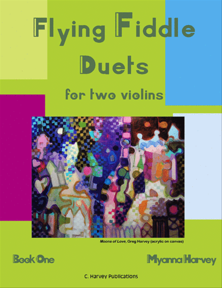 Flying Fiddle Duets for Two Violins, Book One String Duet scores gallery preview page 1