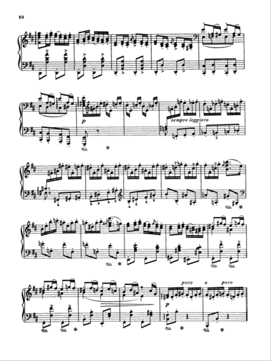 Brahms: Piano Works (Volume II: Op. 76-119 & 5 Etudes) Piano Method scores gallery preview page 2
