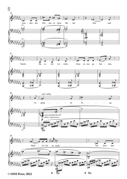 Richard Strauss-Rückleben,in a flat minor,Op.47 No.3 image number null
