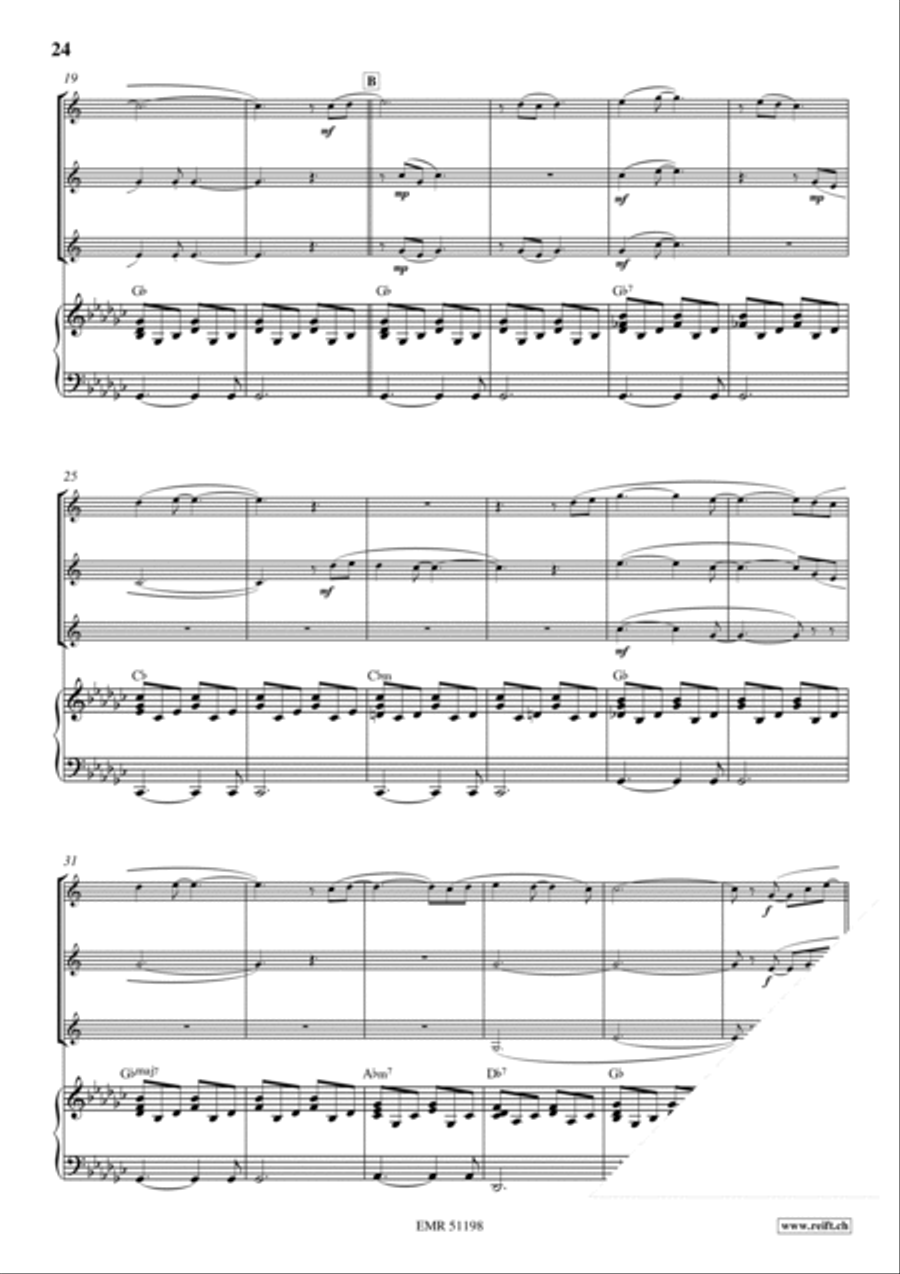 20 Alphorn Trios Volume 1 Brass Trio scores gallery preview page 10