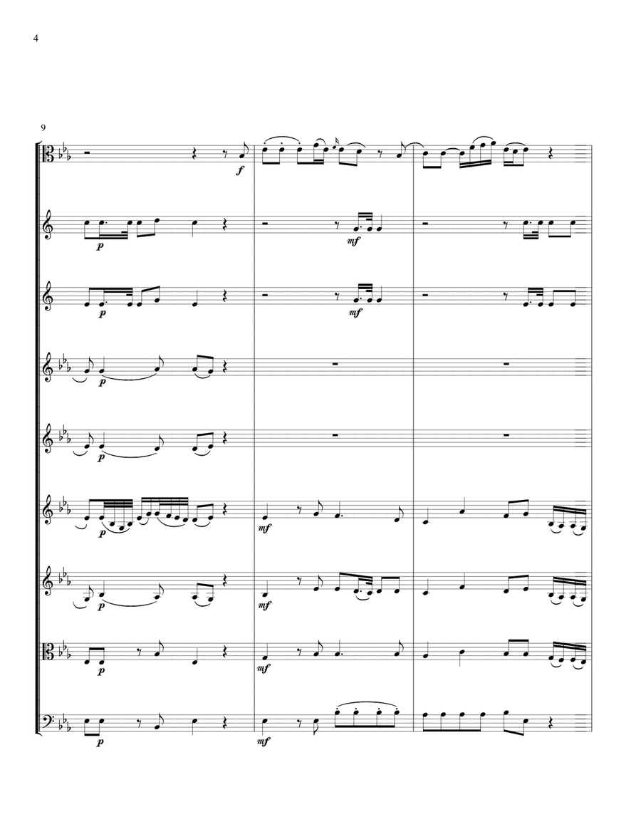 Concerto for Alto Trombone and Orchestra Full Orchestra scores gallery preview page 4