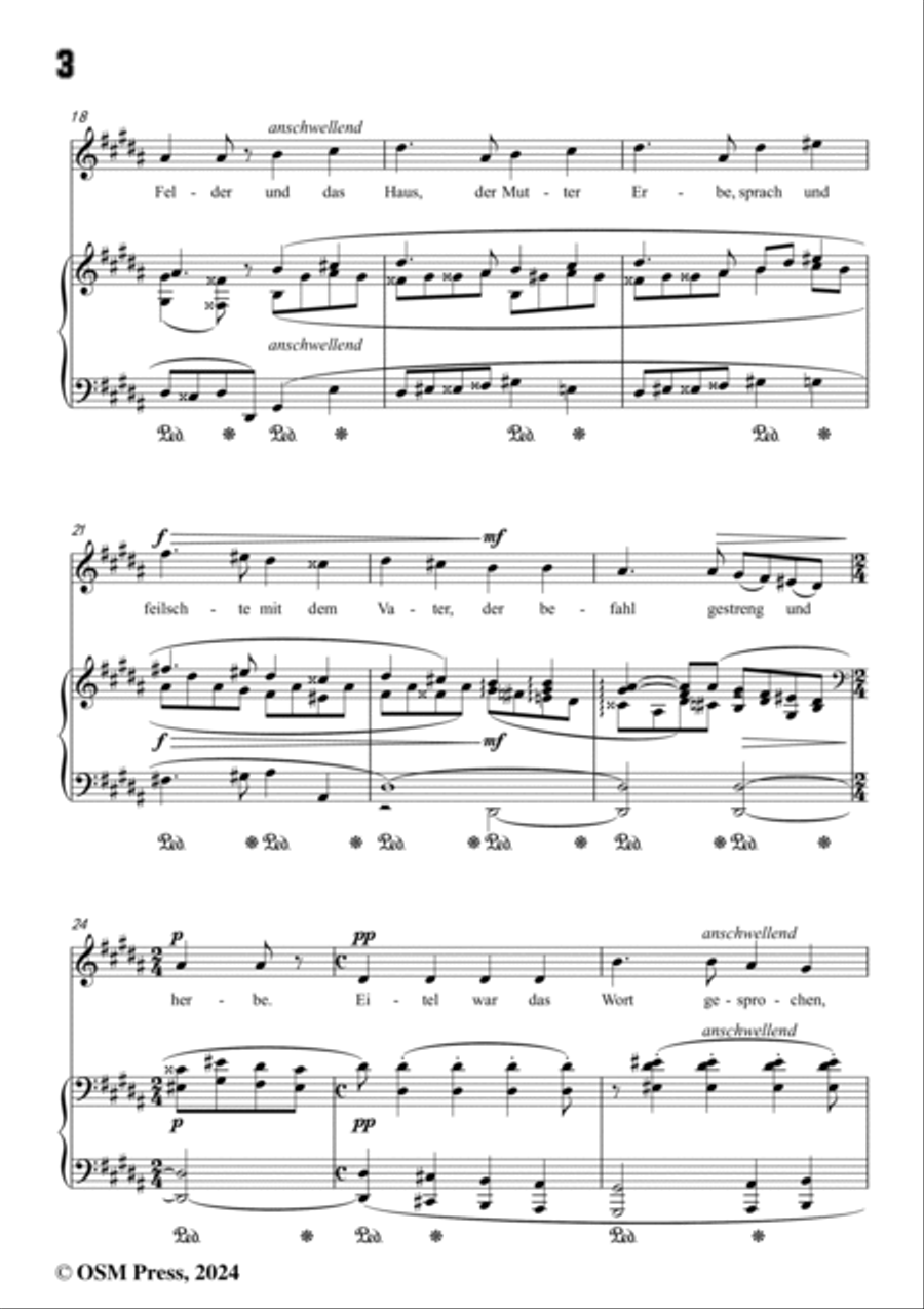 A. Jensen-Denke,denke,mein Geliebter,Op.30 No.4,in B Major Voice scores gallery preview page 4
