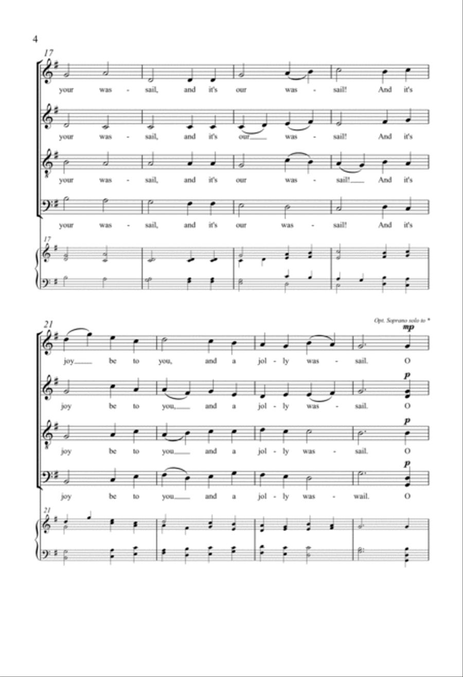 Somerset Wassail Somerset Wassail 4-Part scores gallery preview page 3