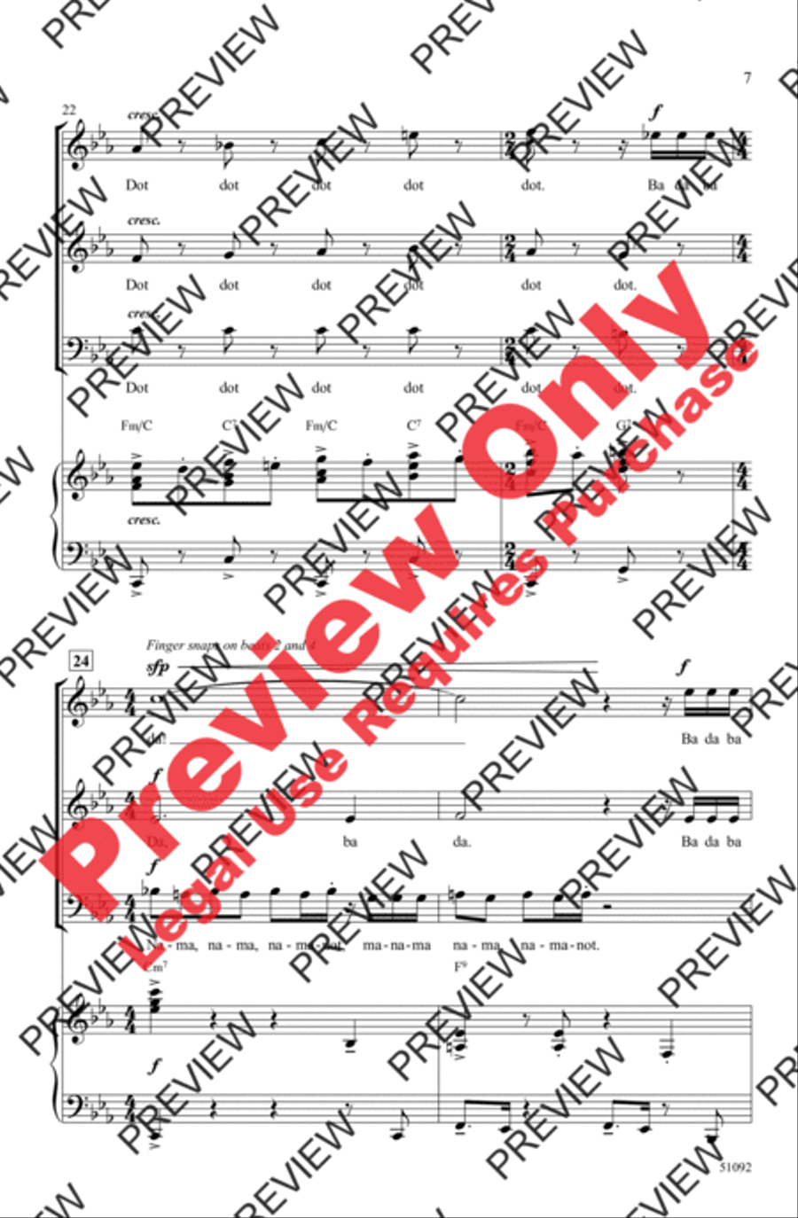 Beethoven's Fifth Beethoven's Fifth 3-Part scores gallery preview page 7