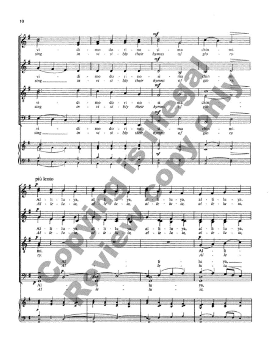 The Liturgy of St. John Chrysostom: 8. Cherubic Hymn 4-Part scores gallery preview page 18