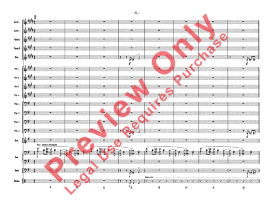 One Mint Julep Jazz Ensemble scores gallery preview page 5