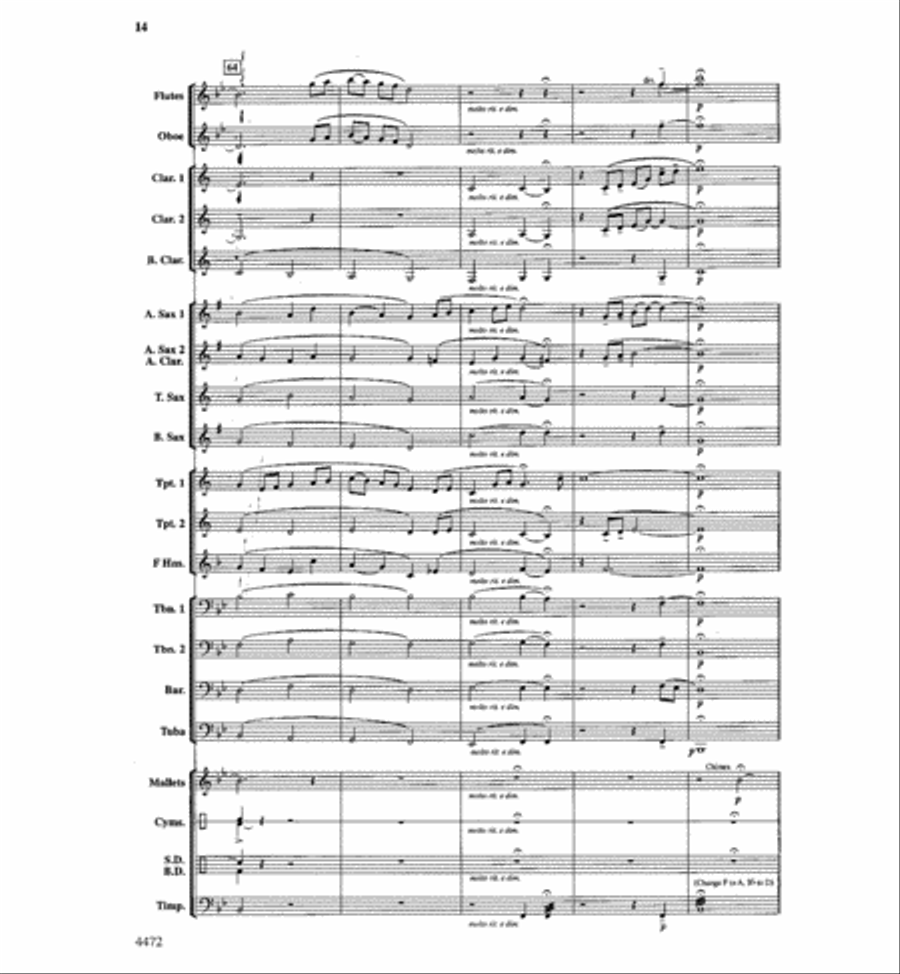King's Mountain Adventure Concert Band scores gallery preview page 15