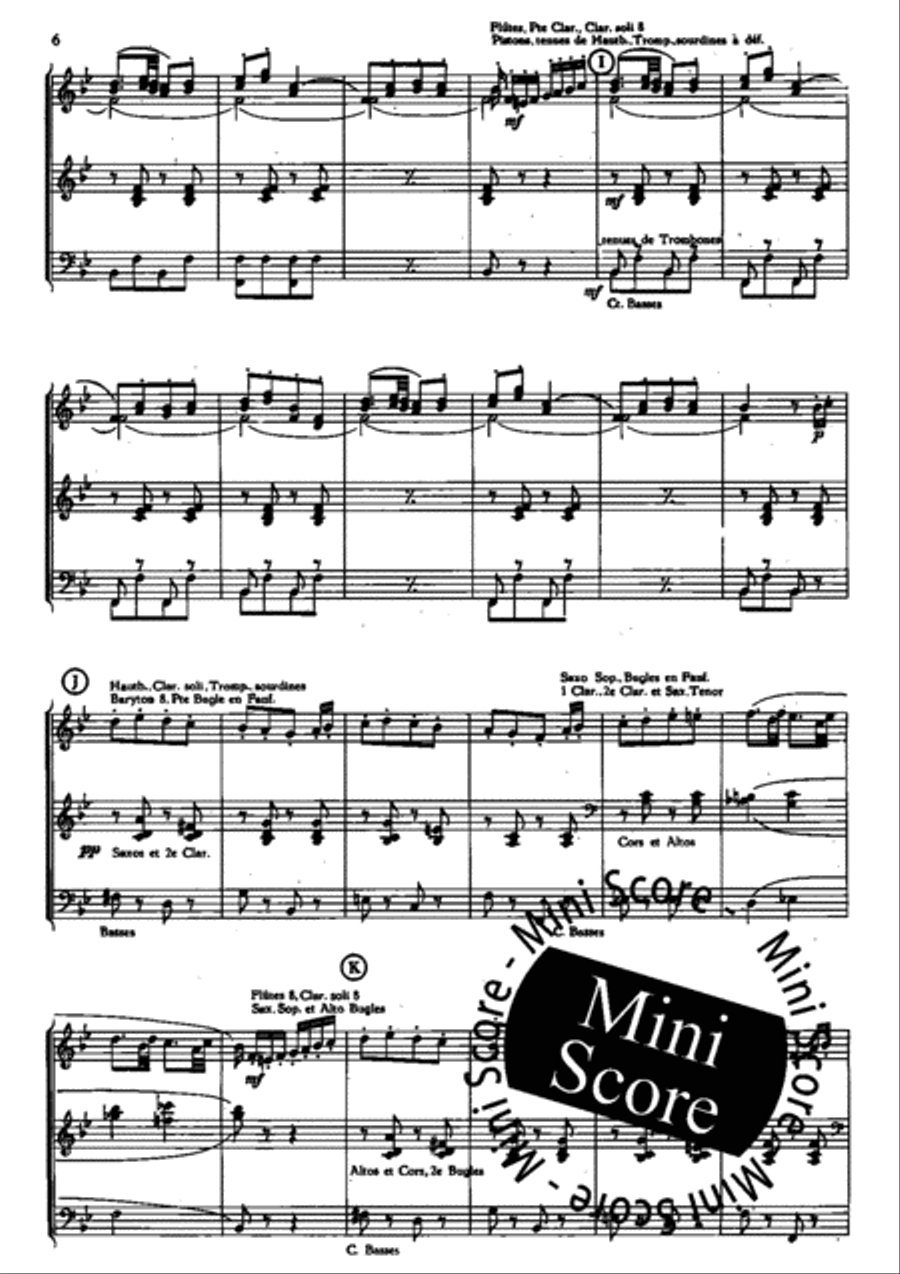 Les Diamants de la Couronne Concert Band scores gallery preview page 9