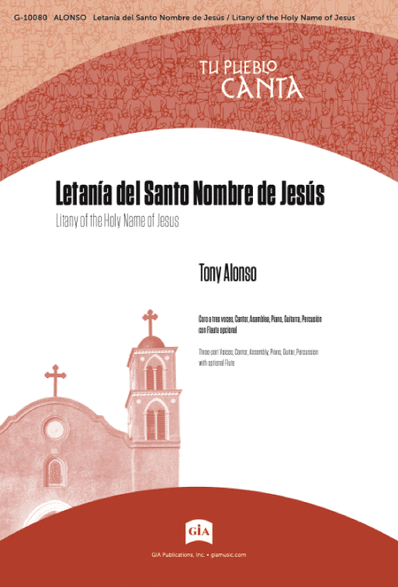 Letanía del Santo Nombre de Jesús - Instrument edition