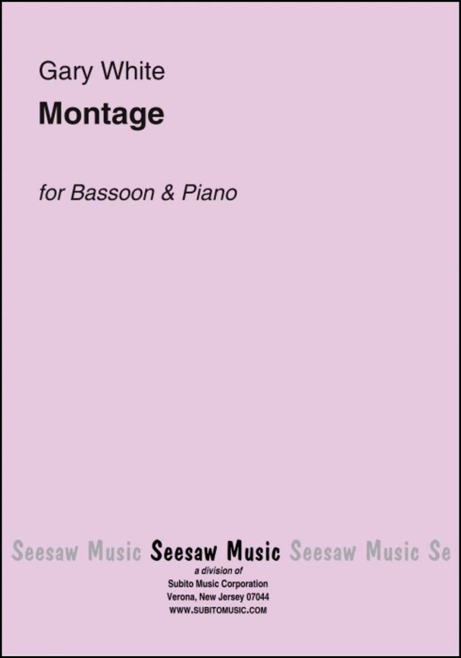 Montage Montage Bassoon Solo scores gallery preview page 1