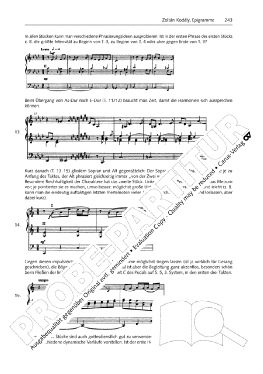 Orgelschule zur historischen Auffuhrungspraxis Organ Solo scores gallery preview page 244