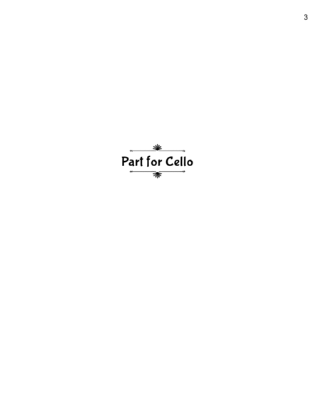11 CHILDREN’S SONGS FOR STRING AND PIANO: PART FOR CELLO image number null