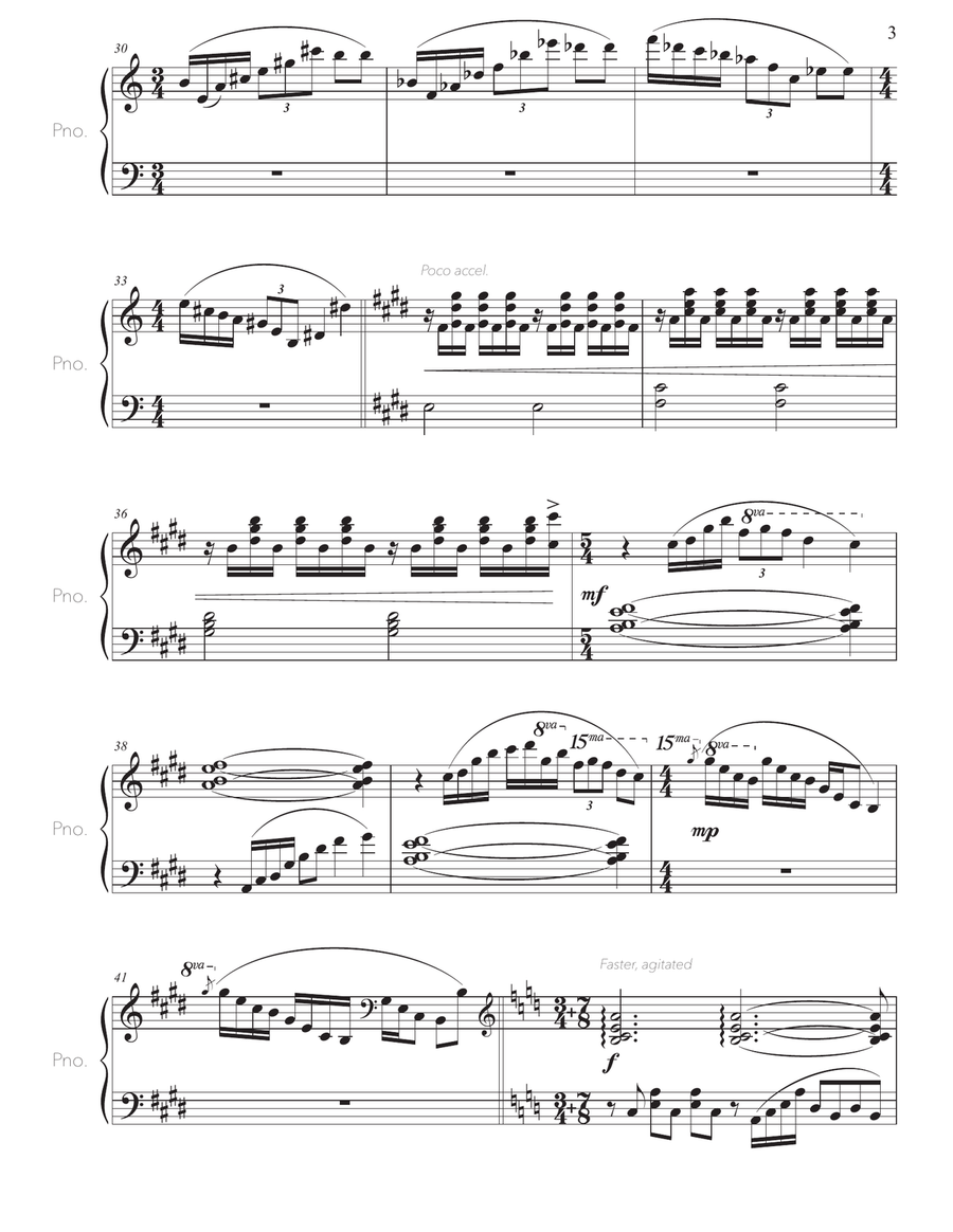 leaf by leaf, stone by stone (from Invisible Cities) Piano Solo scores gallery preview page 3