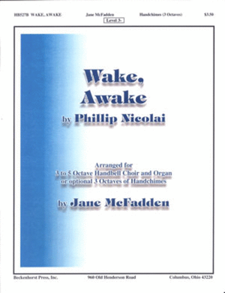 Book cover for Wake, Awake - Handchime