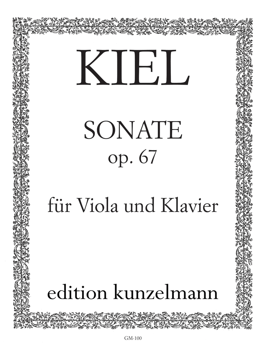 Sonata for viola and piano Piano Accompaniment scores gallery preview page 1