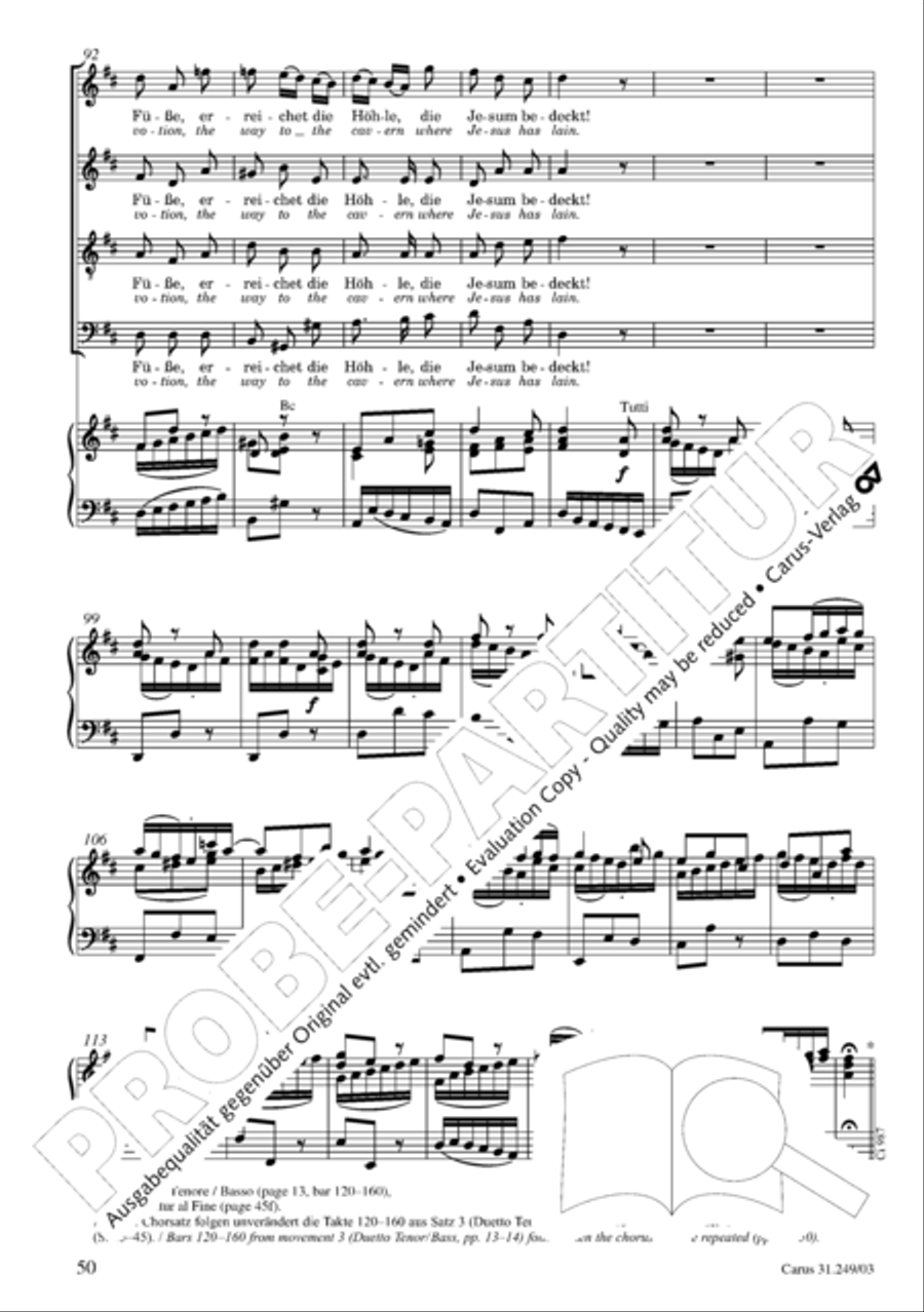 Osteroratorium 4-Part scores gallery preview page 51