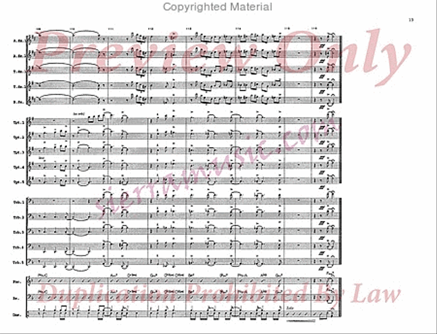A Foggy Day A Foggy Day Jazz Ensemble scores gallery preview page 14