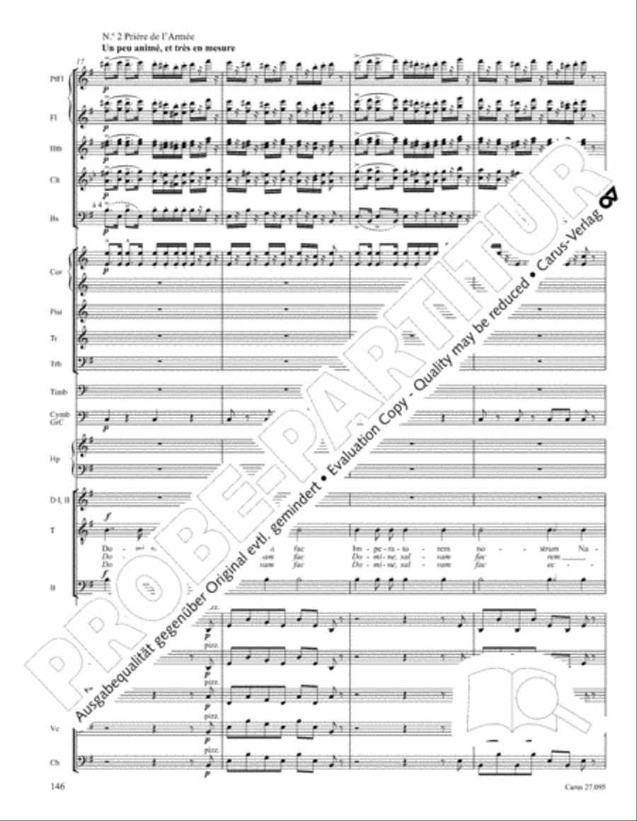Messe solennelle de sainte Cecile STB scores gallery preview page 159