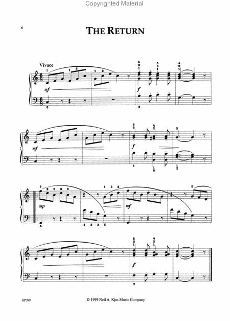 Selected Works For Piano Piano Solo scores gallery preview page 3