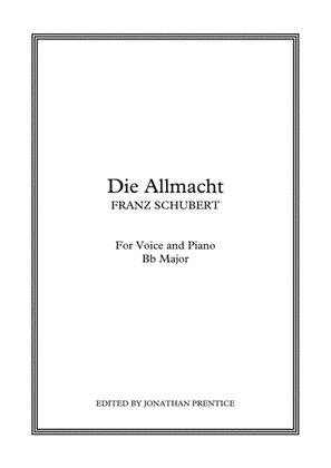 Book cover for Die Allmacht (Bb Major)