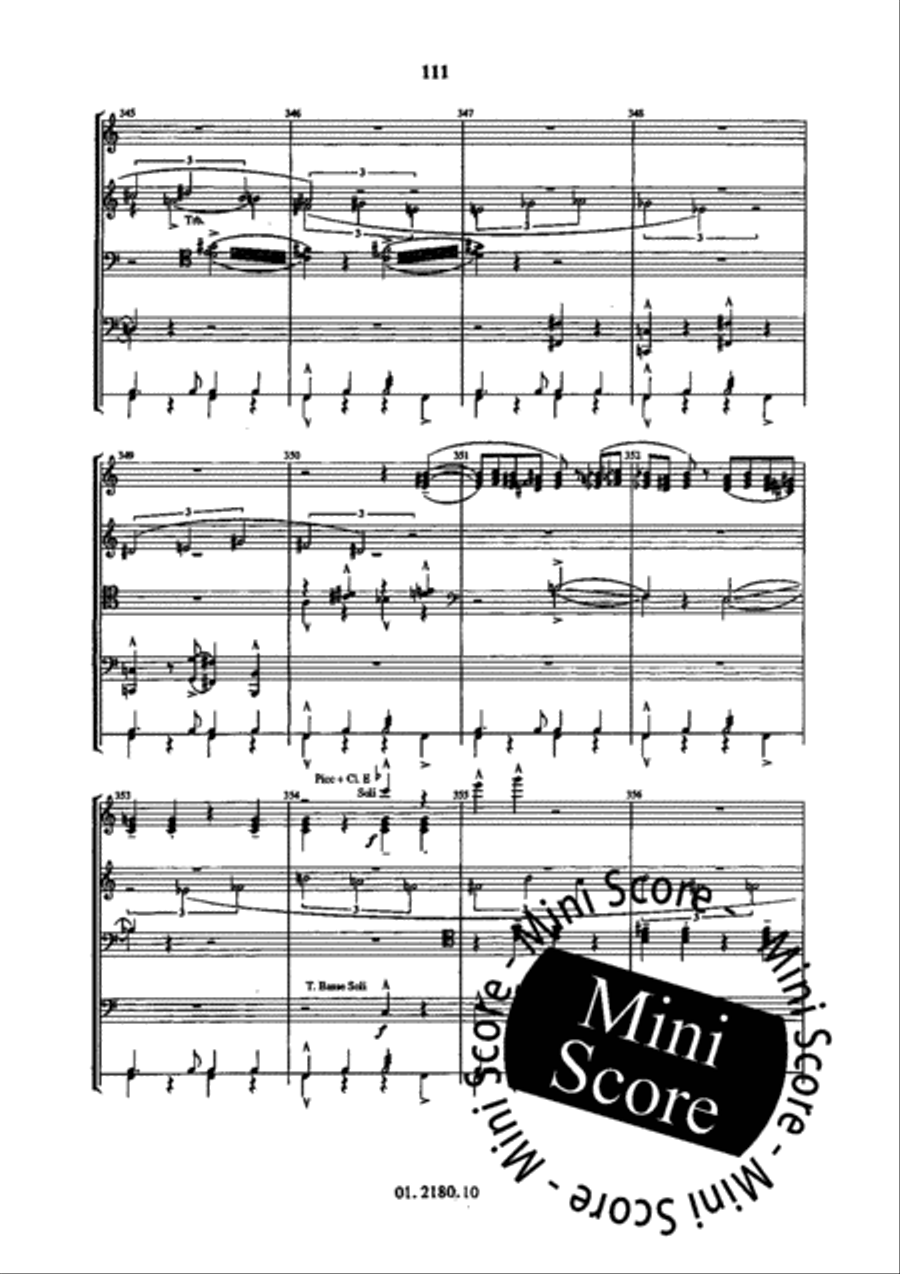 Brazilian Suite Brazilian Suite Concert Band scores gallery preview page 117