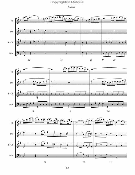 Andante, K. 616 - Woodwind Quintet image number null