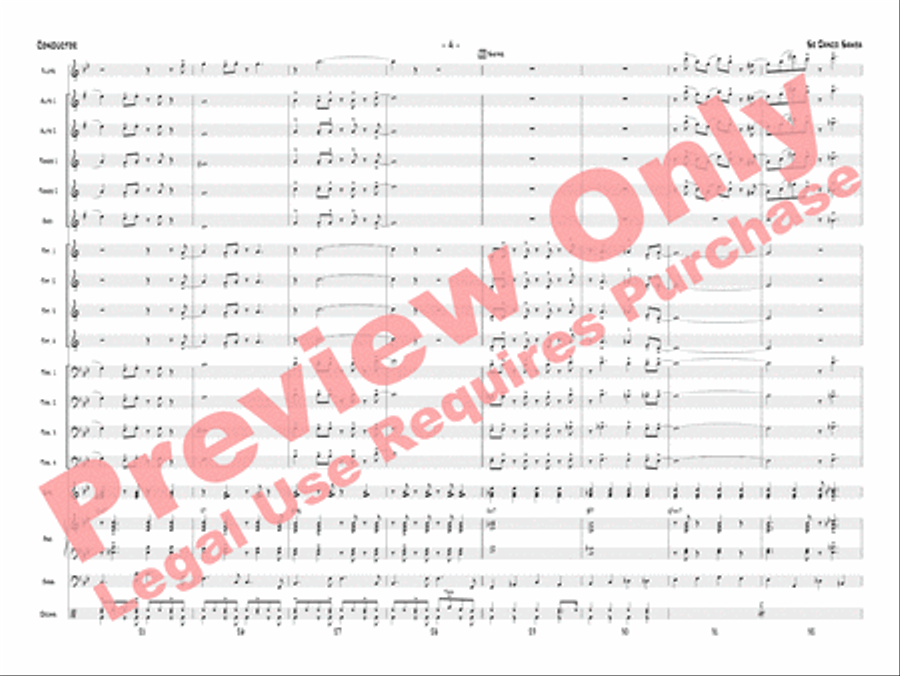 So Danco Samba Jazz Ensemble scores gallery preview page 7