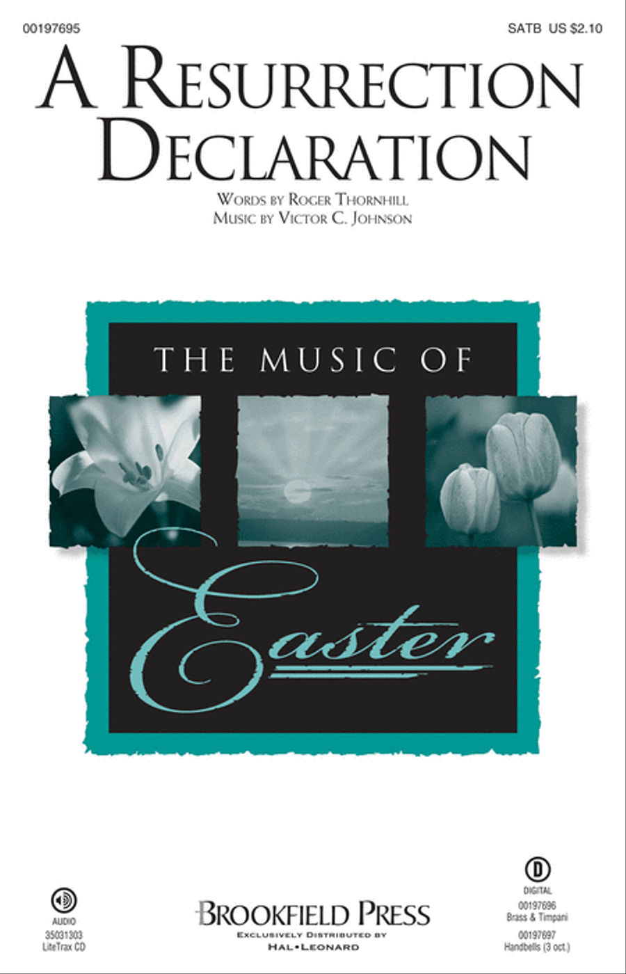 A Resurrection Declaration 4-Part scores gallery preview page 1