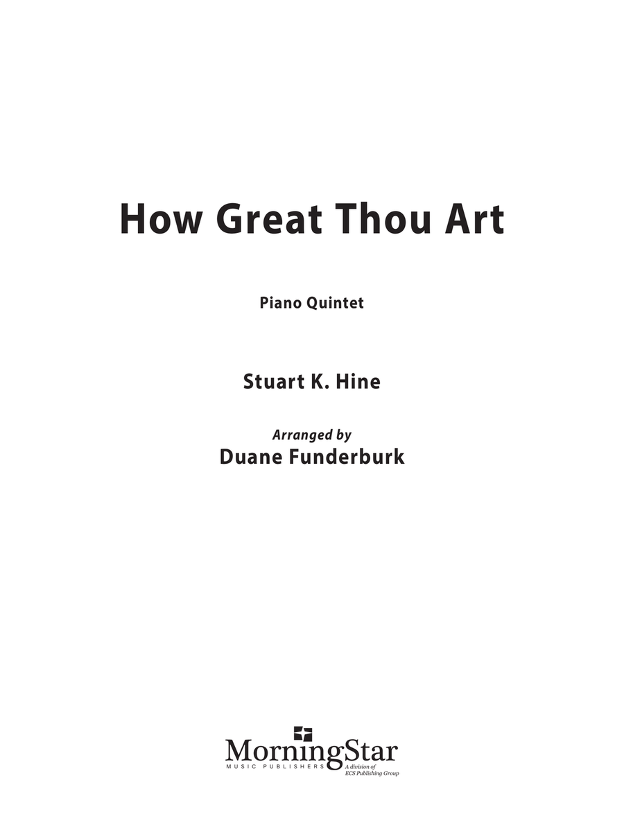 How Great Thou Art