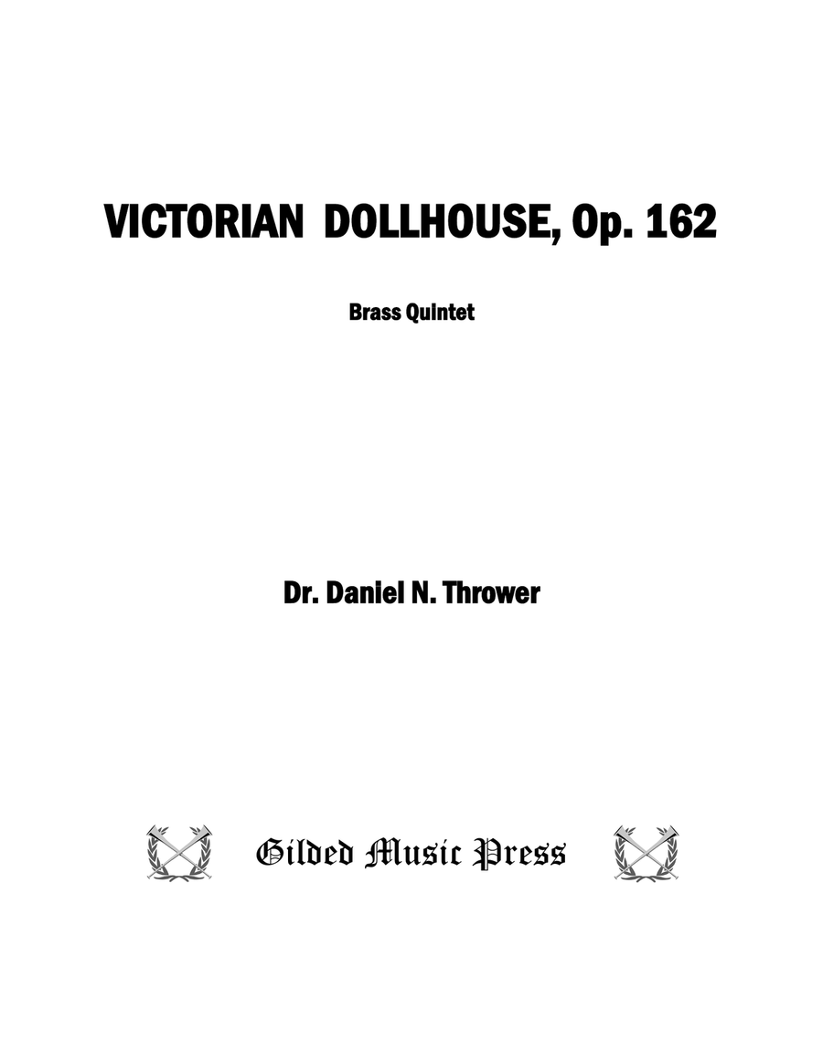 Victorian Dollhouse, Op. 162 Brass Quintet scores gallery preview page 3