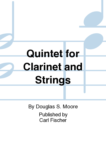 Quintet For Clarinet And Strings