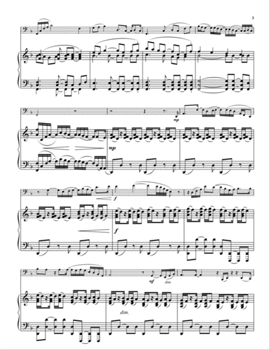 An American Portrait An American Portrait Euphonium scores gallery preview page 3