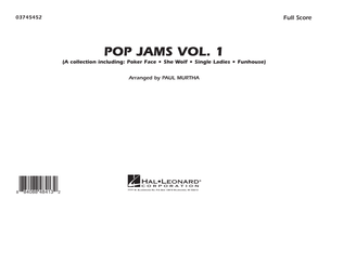 Book cover for Pop Jams: Vol. 1 - Full Score