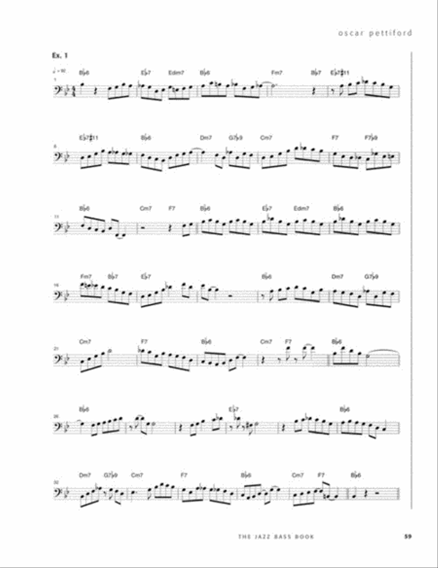 The Jazz Bass Book Book and CD scores gallery preview page 7