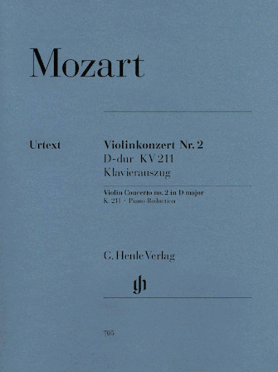 Violin Concerto No. 2 in D Major, K. 211