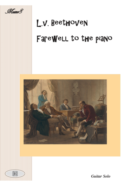 Beethoven Farewell for classical guitar image number null