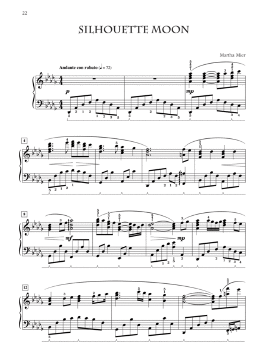 Romantic Impressions, Book 4 Piano Solo scores gallery preview page 5