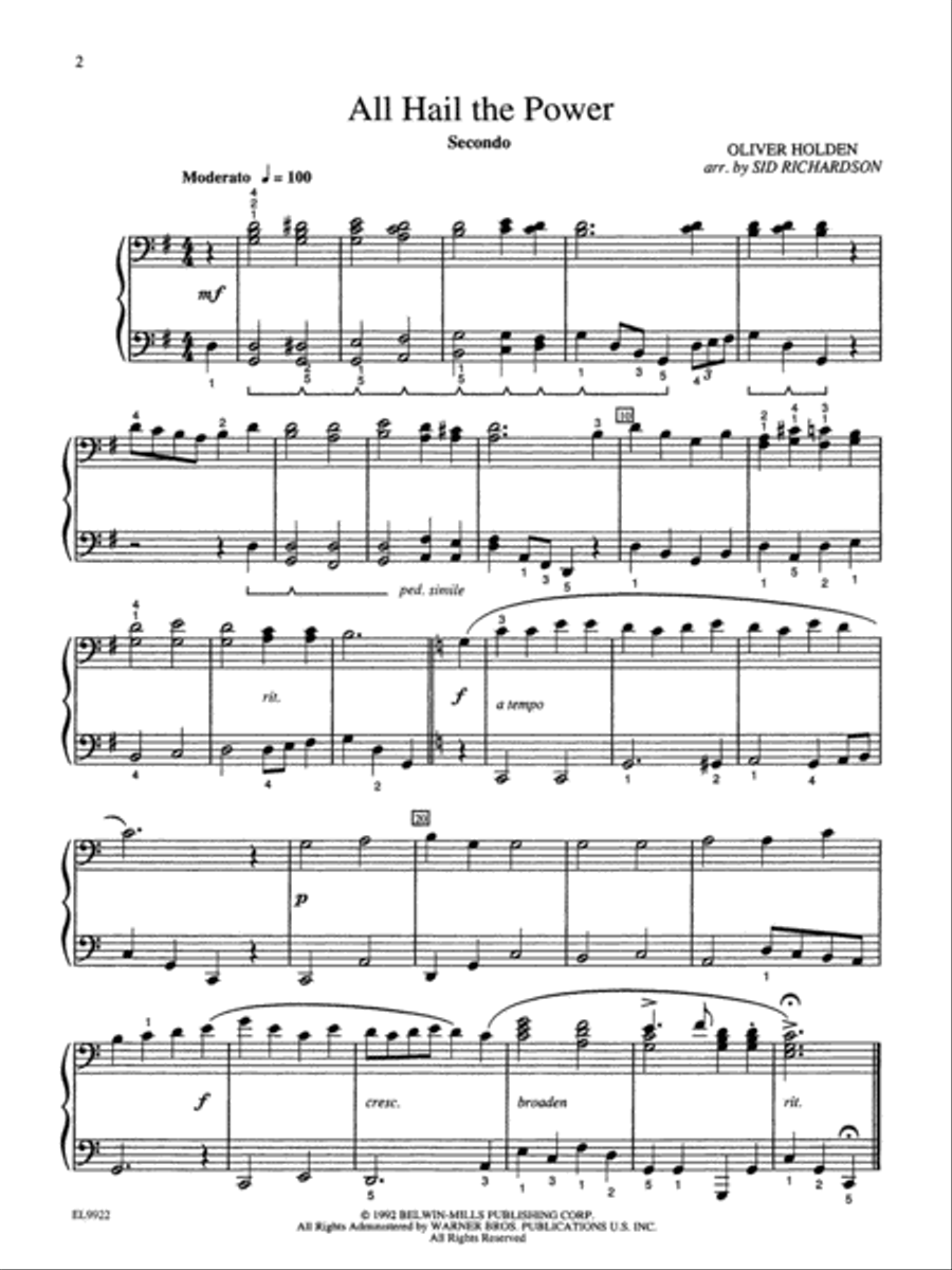 Hymn Duets Hymn Duets Small Ensemble scores gallery preview page 2