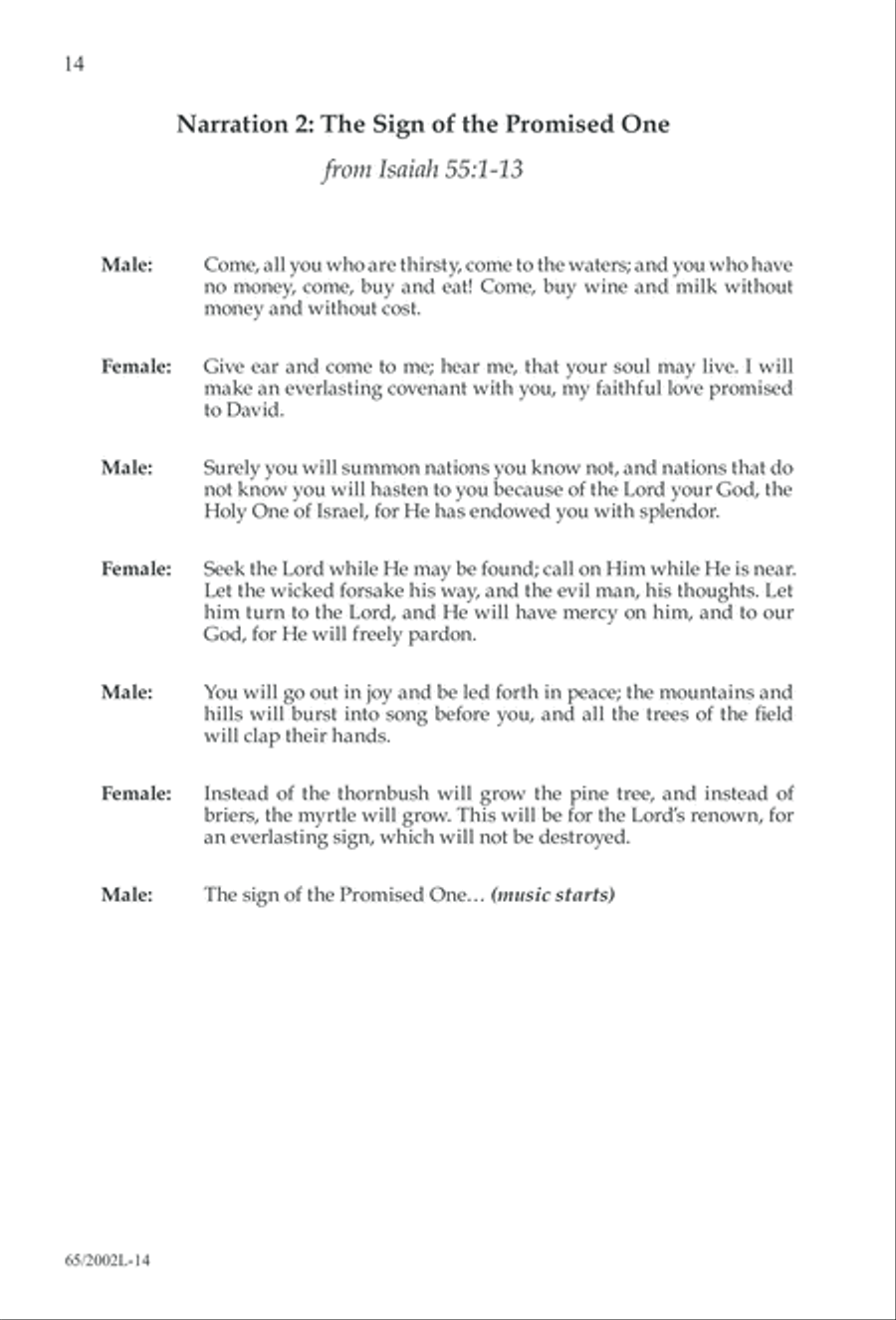 And This Shall Be a Sign And This Shall Be a Sign 4-Part scores gallery preview page 15