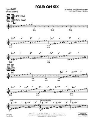 Four on Six - Bb Solo Sheet