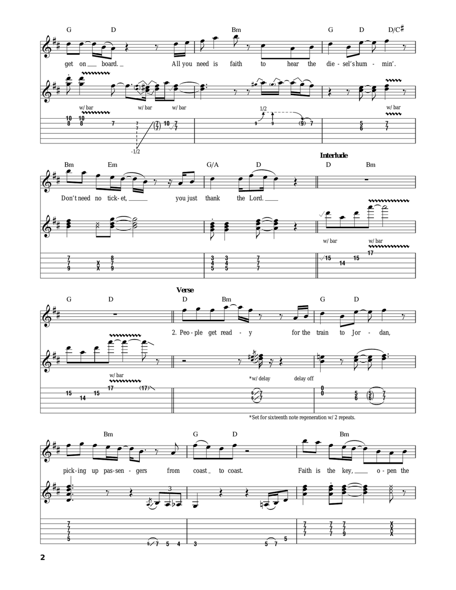 People Get Ready People Get Ready Electric Guitar scores gallery preview page 2