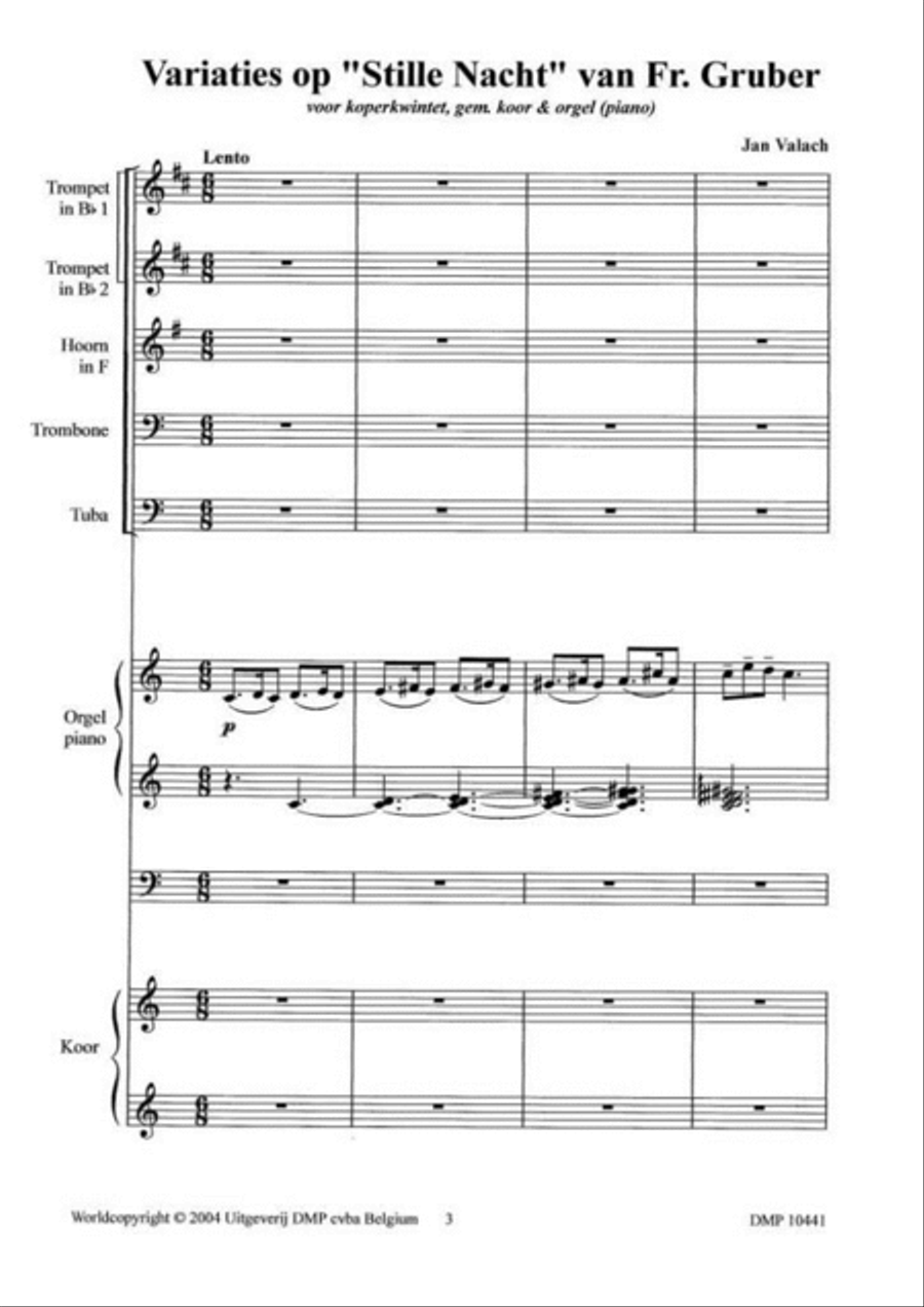 Stille Nacht Mixed Choir scores gallery preview page 2