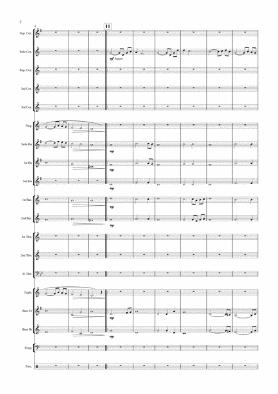 Ballad for Jeannie Ballad for Jeannie Brass Ensemble scores gallery preview page 2
