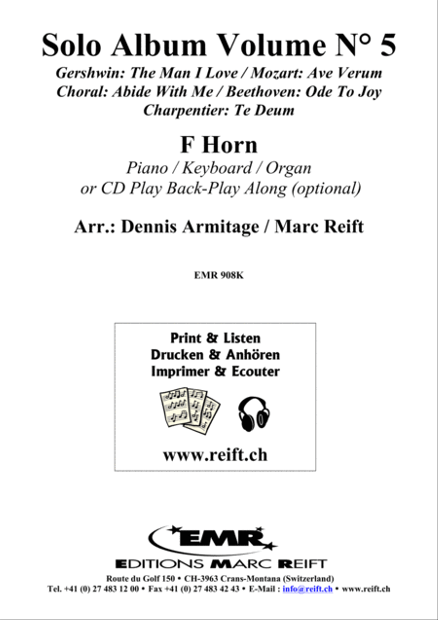 Solo Album Volume 05 Horn scores gallery preview page 2