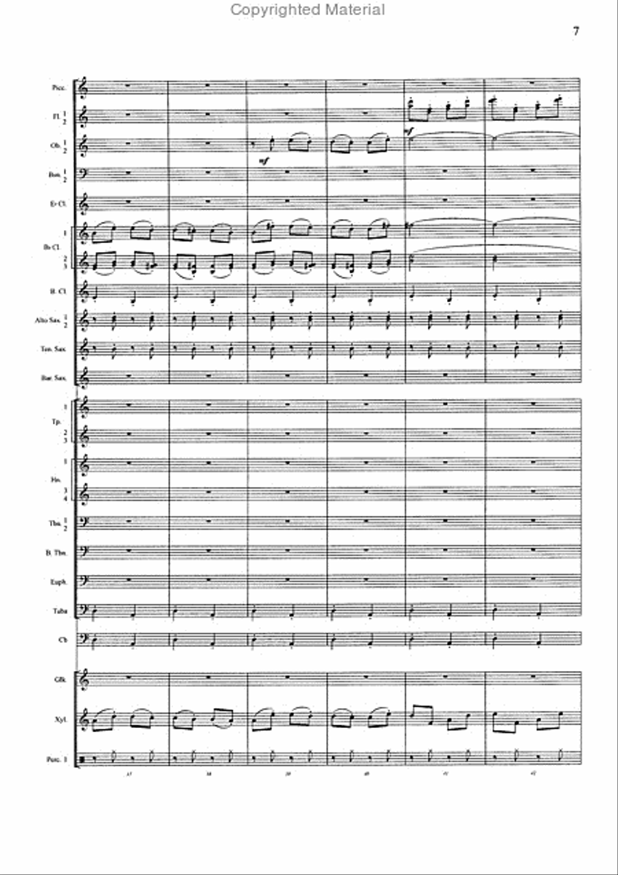 Yves Montand Yves Montand Concert Band scores gallery preview page 8