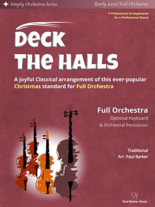 Book cover for Deck The Halls (Full Orchestra)