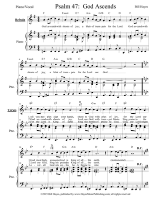 Psalm 47: God Ascends - Piano/Vocal